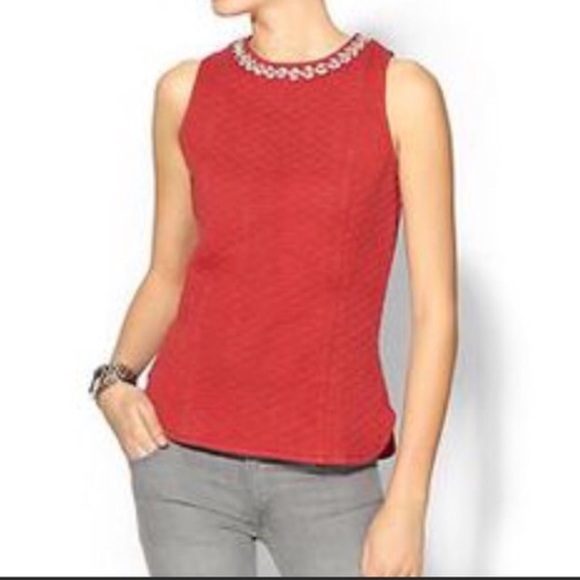 Pim & Larkin Quilted Jeweled Top - Picture 4 of 4